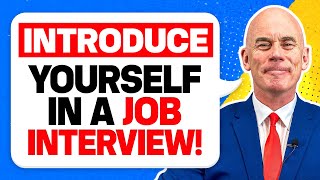 HOW TO INTRODUCE YOURSELF in an INTERVIEW in ENGLISH [upl. by Abehs365]