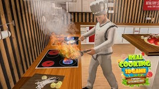 Real Cooking Game 3D  Virtual Kitchen Chef Android GamePlay Trailer [upl. by Nirmak]