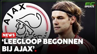 De leegloop bij Ajax is begonnen  FCUpdate News [upl. by Etnoval]