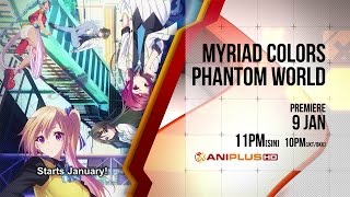 myriad colors phantom world episode 1 explained in hindi anime [upl. by Ahsuas619]