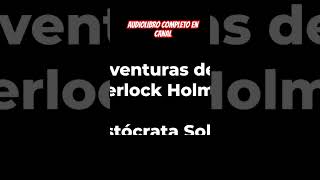 Audiolibro misterio Sherlock Holmes [upl. by Asyla]