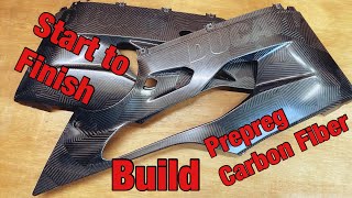 Prepreg Carbon Fiber Ducati Lower Farings  Super Light Panigale Part 2 [upl. by Tonry439]