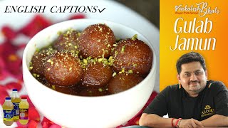 Venkatesh Bhat makes Gulab Jamun  recipe in Tamil  GULAB JAMUN  how to make gulab jamun with kova [upl. by Annodam]