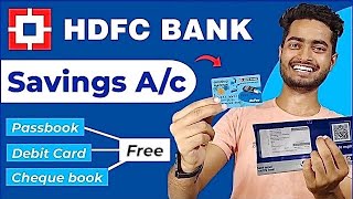 HDFC Bank Account Opening Online 2024  HDFC Zero Balance Account Opening Online  HDFC Bank [upl. by Lezah840]