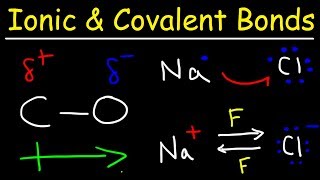 Ionic Bonds Polar Covalent Bonds and Nonpolar Covalent Bonds [upl. by Mandy]