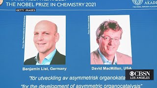 David MacMillan And Benjamin List Scientists With Major SoCal Ties Win Nobel Prize In Chemistry [upl. by Hatch120]