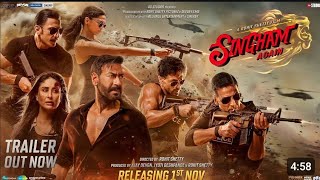 Singham movie official Trailer A Rohit Shetty cop Universe in Cinemas 1st NOV 2024 [upl. by Lerrud454]