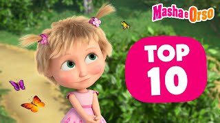 💥 Masha e Orso 🌿 Top10 🌸 I migliori 10 episodi primaverili 🕊️🐰 Cartoni animati per bambini 🐻 [upl. by Evslin]