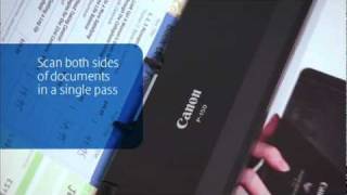 Canon imageFORMULA P150 Portable Scanner [upl. by Neelat42]