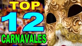 🎊 🎉 Los 12 MEJORES CARNAVALES de España y del Mundo  Top destinos Carnaval  Viajar en Familia [upl. by Westerfield]