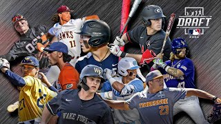 The Official Batflip Podcast 2024 MLB Mock Draft [upl. by Asselim]