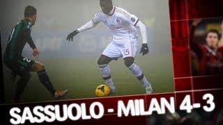 AC Milan  SassuoloMilan 43 Highlights [upl. by Nygem]