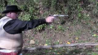 Shooting Piettas 4440 Single Actionmov [upl. by Ecneret]