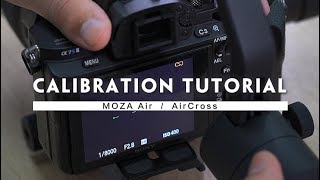 Official Calibration TutorialMOZA Air amp AirCross [upl. by Knorring]