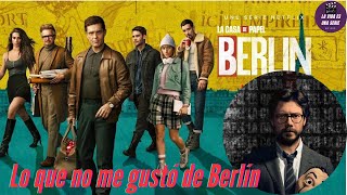 Berlín Spin Off La Casa de Papel  Lo que NO me gustó  Explicación SIN Spoilers  Netflix [upl. by Indyc]