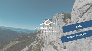 Klettern Steinplatte Wemeteigenalm  Reit im Winkl Aktiv  reitimwinkl [upl. by Rehttam]