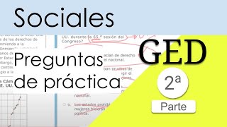 GED Sociales Preguntas de Practica Parte 2 [upl. by Namrac]