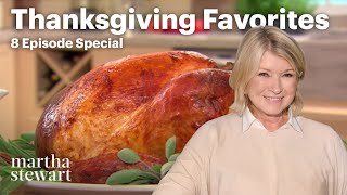 How to Make Martha Stewarts Favorite Thanksgiving Foods  The Best Holiday Recipes [upl. by Reivad]