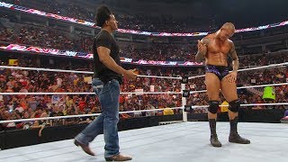 Randy Orton RKOs Wade Barrett Darren Young Edge and Sheamus Raw Sept 6 2010 WWE Network [upl. by Manara155]