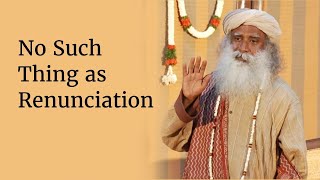 No Such Thing as Renunciation  Sadhguru at IIT Madras  Shemaroo Spiritual Life [upl. by Lehar]