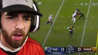 DRAKE MAYE NEEDS TO START OH MY GOD Patriots vs Commanders  Preseason Highlights Week 3 [upl. by Arotal]