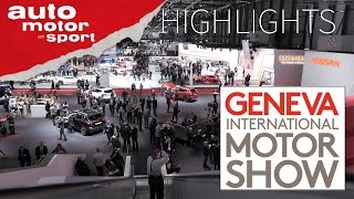 Genf 2017  Highlights  auto motor und sport [upl. by Ranita]