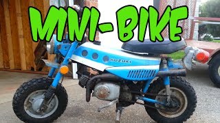 Crazy Weird Mini Bike 1972 Suzuki MT50 [upl. by Proctor]