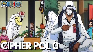 Cipher Pol 0 amp Cipher Pol 9 in One Piece [upl. by Ygief216]