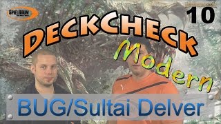 DeckCheck  Modern  10  BUG  Sultai Delver  SpielRaum Wien DE [upl. by Eldoria]