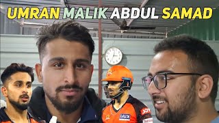 I Met Inidan Cricketer Umran Malik and Abdul Samad  IPL 2024  VLOG [upl. by Essam]