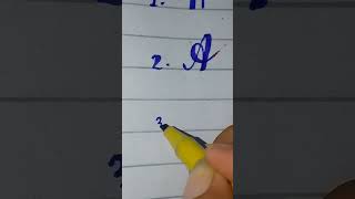 English hand writing with cut marker [upl. by Isbel]