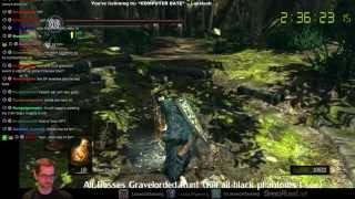 Dark Souls PermaGravelorded All Bosses Challenge Run [upl. by Burck]