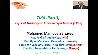 Typical Hemolytic Uremic Syndrome HUS [upl. by Attem]