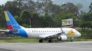 Embraer 170 Satena Take off SKMD [upl. by Damon]