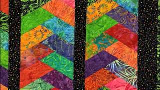 How to Make a Strip Quilt called the Braid Quilt [upl. by Neda]