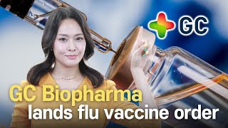 Bio NEWS GC Biopharma lands flu vaccine order [upl. by Azilef]