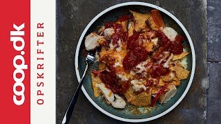 Nachos med kylling og smeltet cheddarost  Claus Holm [upl. by Attenehs873]