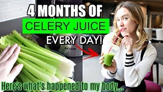 The BENEFITS Of Drinking Celery Juice EVERY DAY for 4 MONTHS [upl. by Alisander]