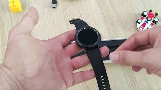 Déballage Samsung Galaxy Watch 4 version classic Lien dachat en description [upl. by Hnacogn]