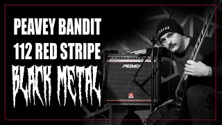 Peavey Bandit 112 Red Stripe  BLACK METAL [upl. by Kilan]