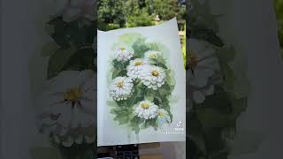 Are these the HAPPIEST ever Plein Air watercolor flowers Painting at the Denver Botanic Gardens [upl. by Anim]