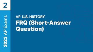 2  FRQ SAQ  Practice Sessions  AP US History [upl. by Mulligan]