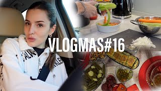 VLOGMAS  16 ⎜MUTFAK VLOG  GÜNÜN MENÜSÜ 🍽️ SPOR DENEME DERSİ 💪🏻 ANNEMİN EVİNDEYİZ 🏡 [upl. by Roxane]