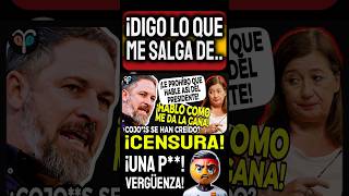 Abascal ANIQUILA a Sánchez por Intentar Censurar la Lengua Española  Vox Congreso [upl. by Eleon]