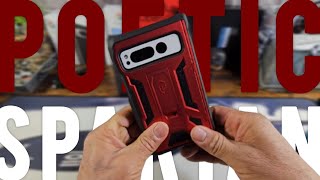 Poetic Spartan Metallic Red Case  Google Pixel Fold [upl. by Esten]