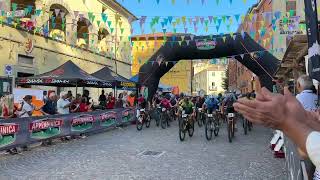 Partenza della Appenninica MTB race [upl. by Reed]