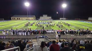 Campbellsville University ends its 2022 Marching Tigers year at the MSBA Championship Go Tigers [upl. by Tarttan]