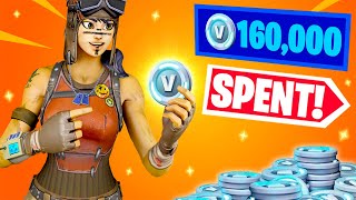 Spending 14000 VBucks in Fortnite Fortnite Spending Spree 7 [upl. by Bornie]