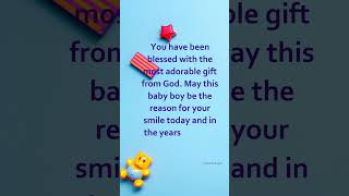 Congratulations for Baby Boy  Congratulate parents  Share Your Congratulations and WellWishes [upl. by Wetzel564]