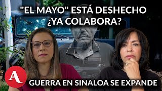 Guerra en Sinaloa se expande El Mayo deshecho en primera audiencia Anabel Hernández y María Idalia [upl. by Dlopoel]